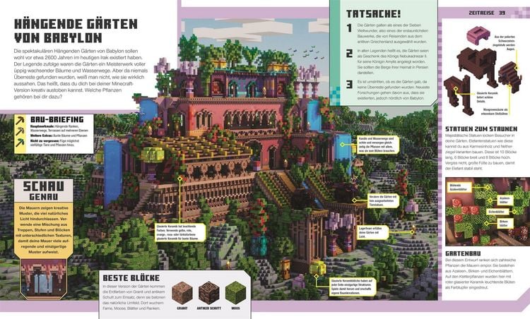 Produktbild: Das offizielle Minecraft Ideen Buch