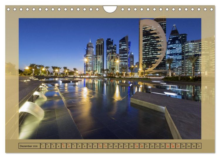 Produktbild: Metropolen - Asiens sch&ouml;nste St&auml;dte bei Nacht (Wandkalender 2026 DIN A4 quer), CALVENDO Monatskalender