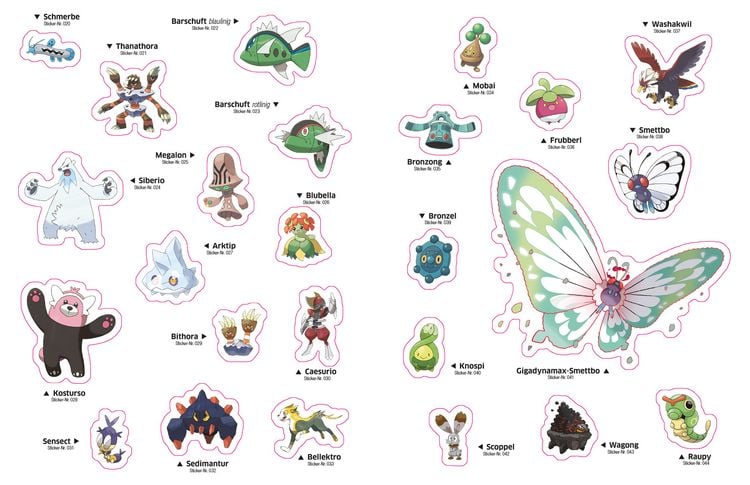 Produktbild: Pok&eacute;mon: Das ultimative Stickerbuch: Galar-Region