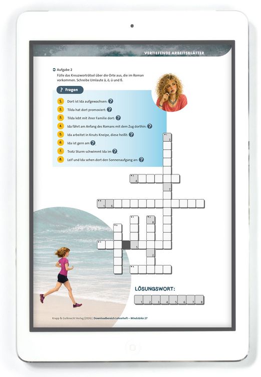 Produktbild: Windst&auml;rke 17 &ndash; Caroline Wahl &ndash; Lehrerheft