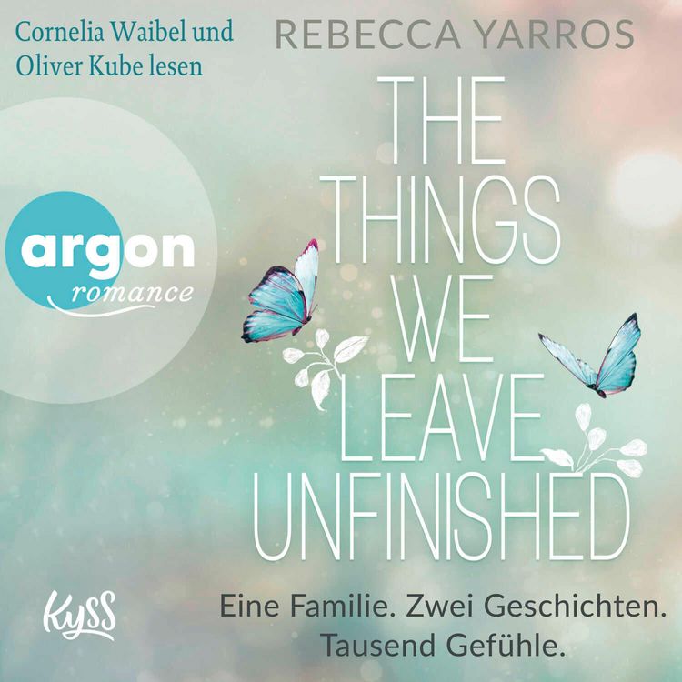 Produktbild: The things we leave unfinished