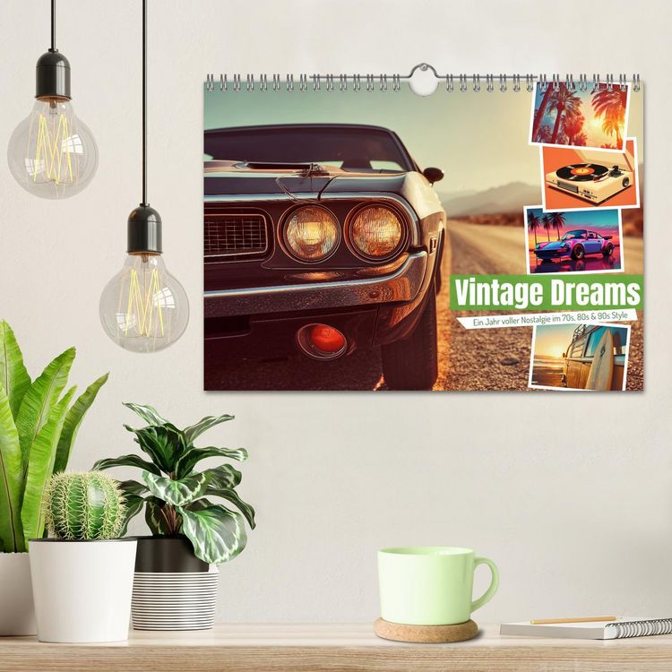 Produktbild: Vintage Dreams (Wandkalender 2026 DIN A4 quer), CALVENDO Monatskalender