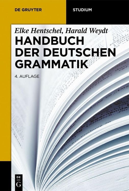 Produktbild: Handbuch der deutschen Grammatik