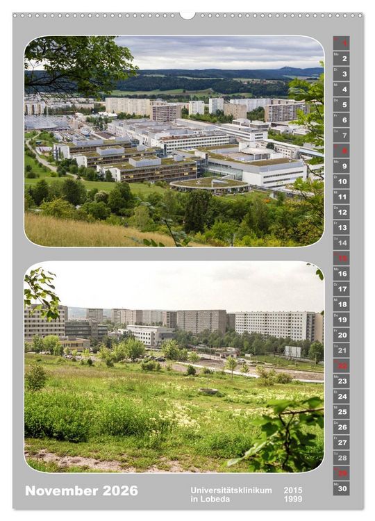 Produktbild: Jena im Wandel (hochwertiger Premium Wandkalender 2026 DIN A2 hoch), Kunstdruck in Hochglanz