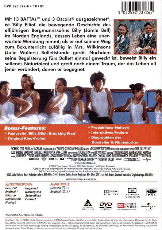 Produktbild: Billy Elliot - I will dance