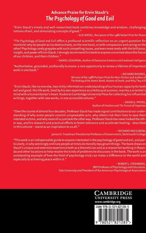 Produktbild: The Psychology of Good and Evil