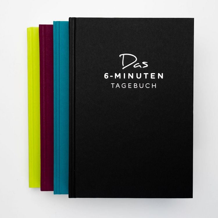 Produktbild: Das 6-Minuten-Tagebuch (schwarz)