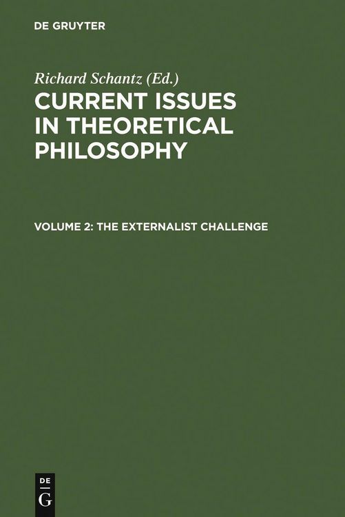 Produktbild: The Externalist Challenge