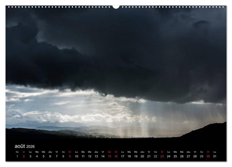 Produktbild: Ambiances Ari&egrave;ge Pyr&eacute;n&eacute;es (Calendrier mural 2026 DIN A2 vertical) calendrier de bureau