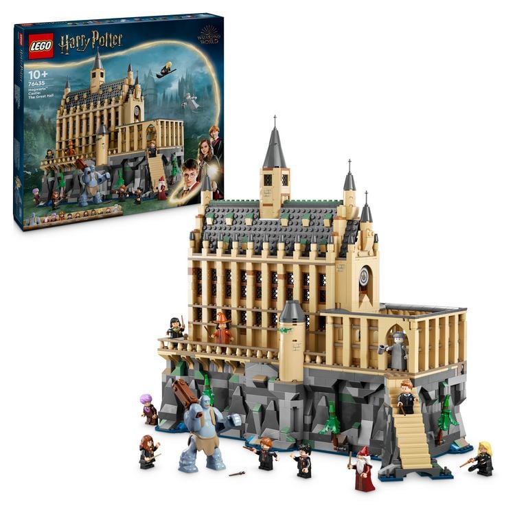 Produktbild: LEGO Harry Potter Schloss Hogwarts: Die Gro&szlig;e Halle, Fantasy Set 76435