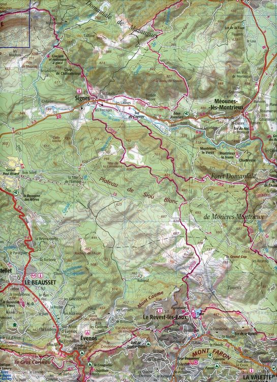 Produktbild: IGN 75 000 Provence Ste-Victoire Ste-Baume Calanques