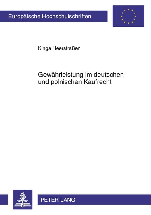 Produktbild: Gewaehrleistung im deutschen und polnischen Kaufrecht
