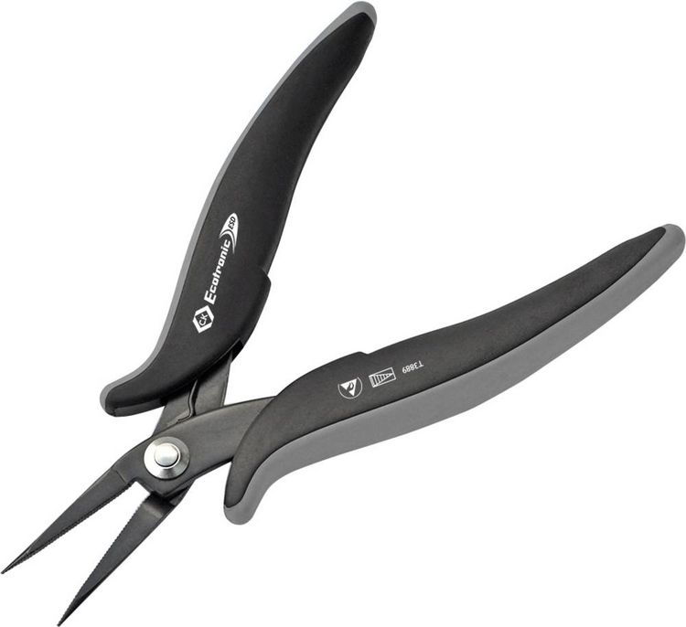 Produktbild: C.K T3889 ESD Spitzzange Gerade 152mm