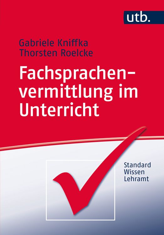 Produktbild: Fachsprachenvermittlung im Unterricht