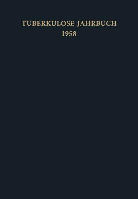 Produktbild: Tuberkulose-Jahrbuch 1958