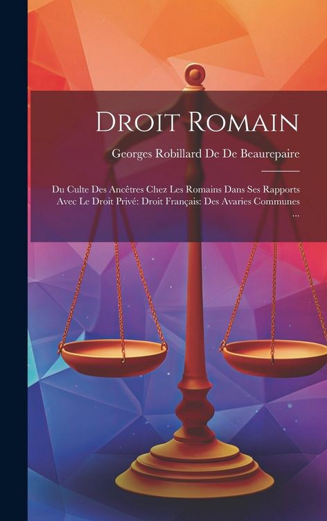 Produktbild: Droit Romain