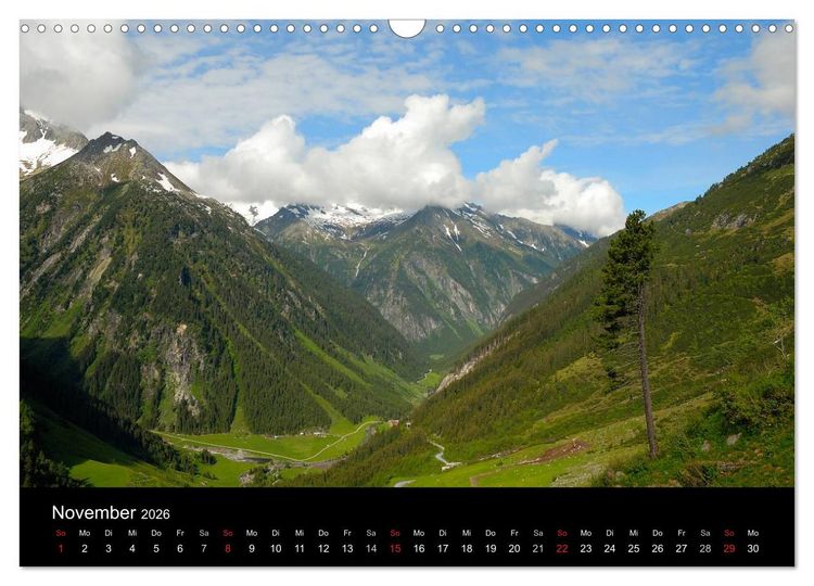 Produktbild: Alpen Impressionen (Wandkalender 2026 DIN A3 quer), CALVENDO Monatskalender
