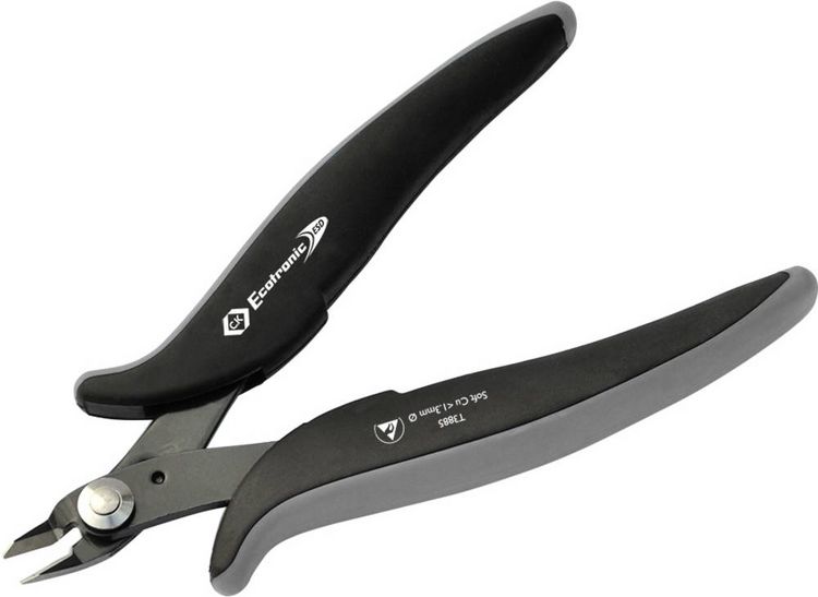 Produktbild: C.K Ecotronic T3885 ESD Printzange ohne Facette 139mm
