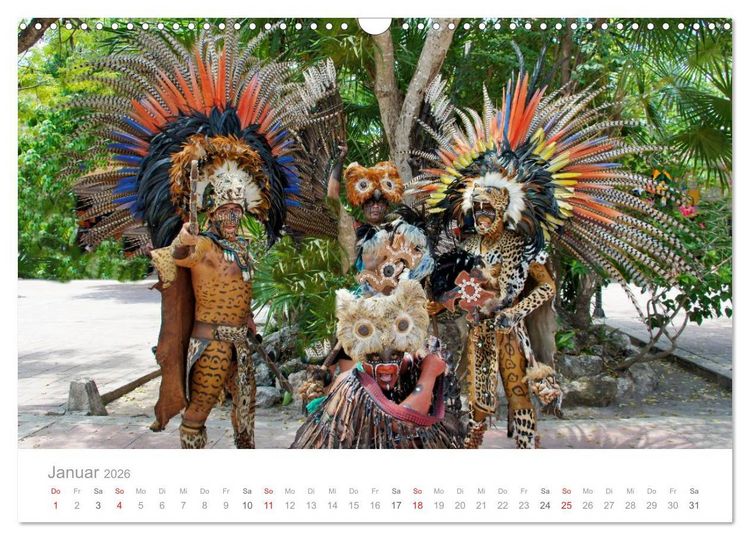Produktbild: Tulum - Mexico (Wandkalender 2026 DIN A3 quer), CALVENDO Monatskalender