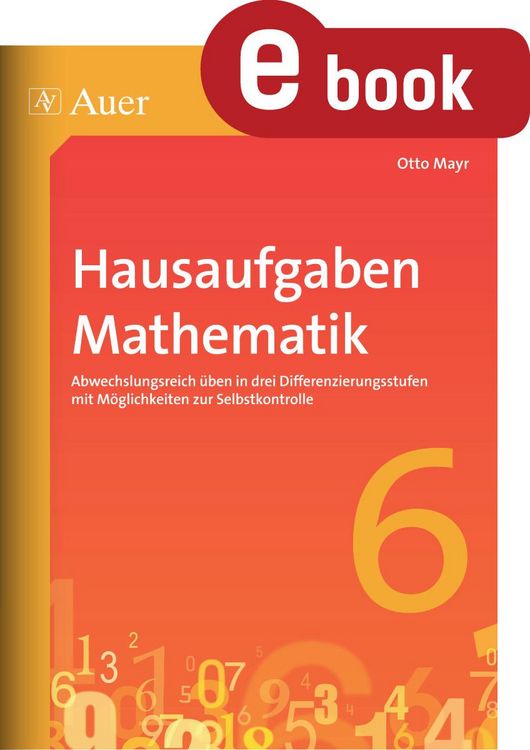 Produktbild: Hausaufgaben Mathematik Klasse 6