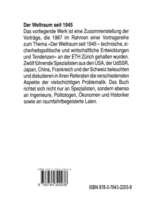 Produktbild: Der Weltraum seit 1945