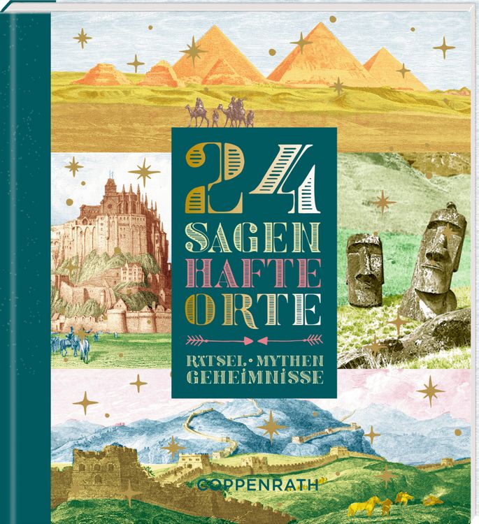 Produktbild: 24 SAGENhafte Orte, Adventskalenderbuch