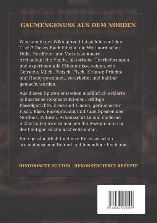 Produktbild: GAUMENGENUSS DER WIKINGER