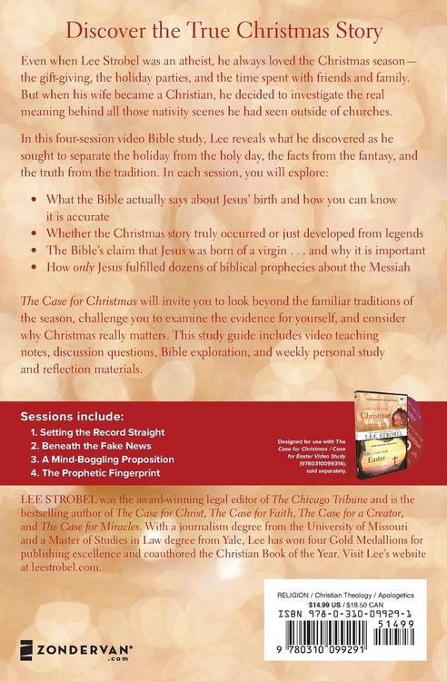 Produktbild: The Case for Christmas Bible Study Guide