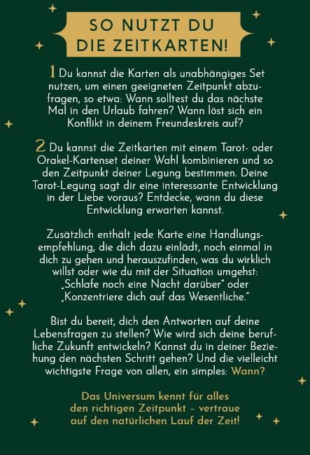 Produktbild: Kartenbox: Natural Timing &ndash; Zeitkarten