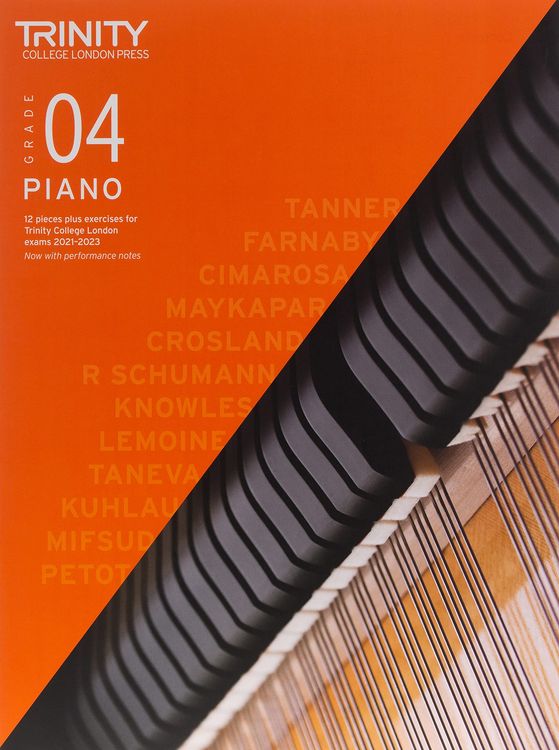 Produktbild: Trinity College London Piano Exam Pieces Plus Exercises From 2021: Grade 4