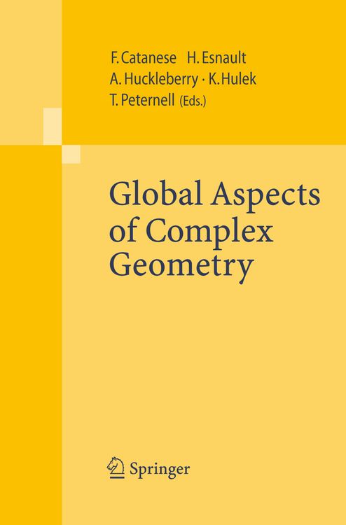 Produktbild: Global Aspects of Complex Geometry