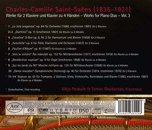 Produktbild: Werke f&uuml;r 2 Klaviere & Klavier zu 4 H&auml;nden,Vol.3