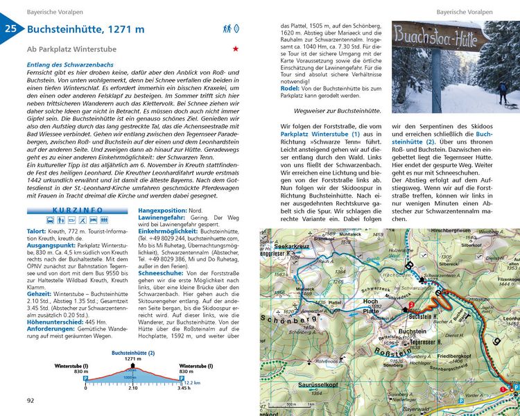 Produktbild: ROTHER Wanderbuch Wandern im Winter - Bayerische Alpen