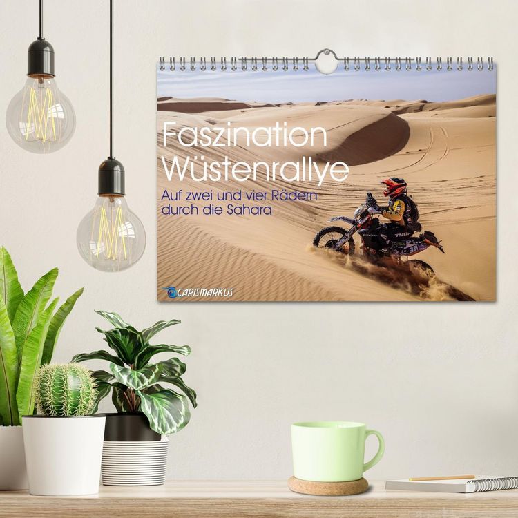 Produktbild: Faszination W&uuml;stenrallye (Wandkalender 2026 DIN A4 quer), CALVENDO Monatskalender