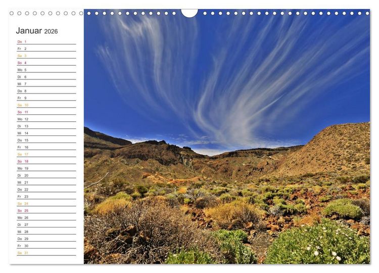 Produktbild: Der Norden von Teneriffa (Wandkalender 2026 DIN A3 quer), CALVENDO Monatskalender