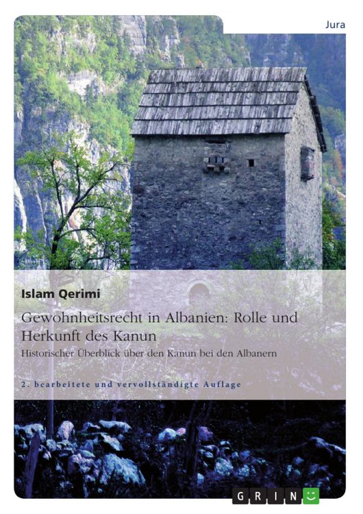 Produktbild: Gewohnheitsrecht in Albanien: Rolle und Herkunft des Kanun