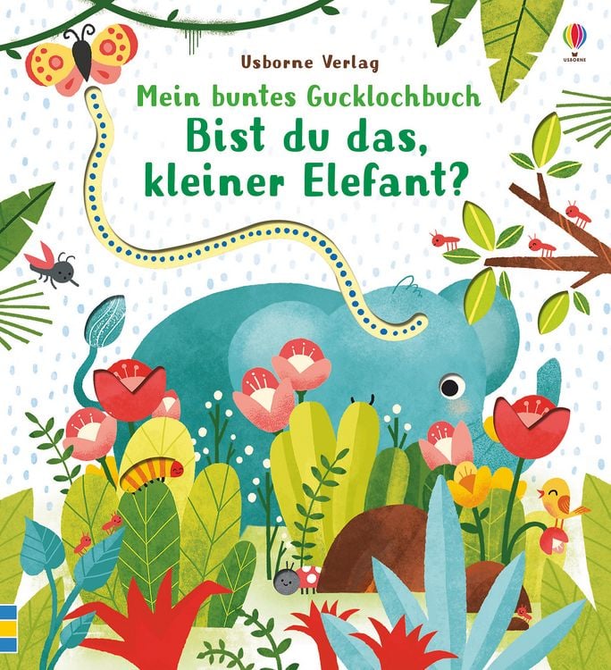 Produktbild: Mein buntes Gucklochbuch: Bist du das, kleiner Elefant?