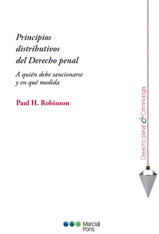 Produktbild: Principios distributivos del Derecho penal.