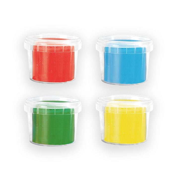 Produktbild: SES CREATIVE Knete Feel good Pure 4x90g