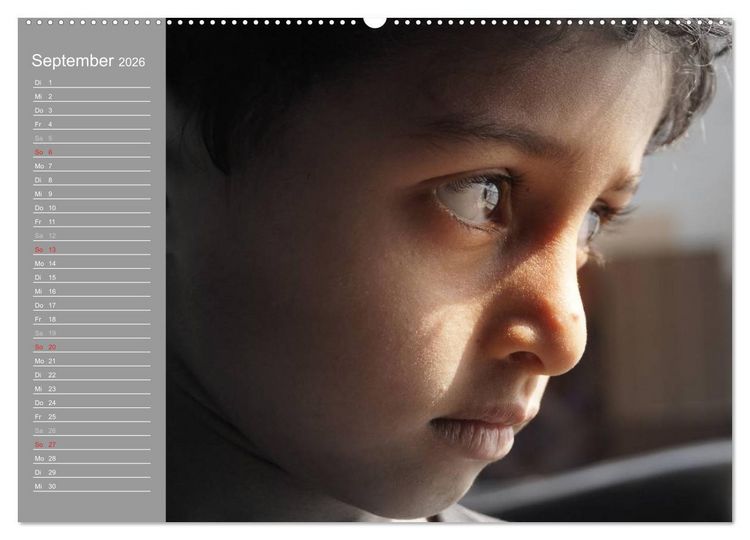 Produktbild: Kinder aus den Kulturen unserer Welt (hochwertiger Premium Wandkalender 2026 DIN A2 quer), Kunstdruck in Hochglanz
