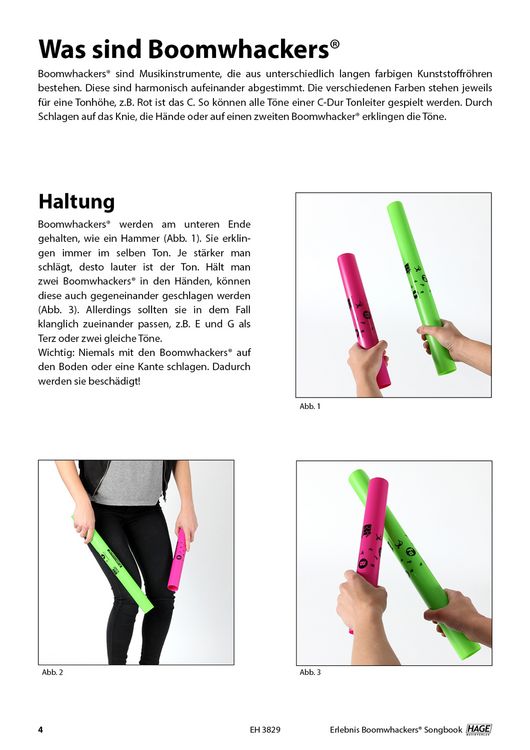 Produktbild: Erlebnis Boomwhackers&reg; Songbook