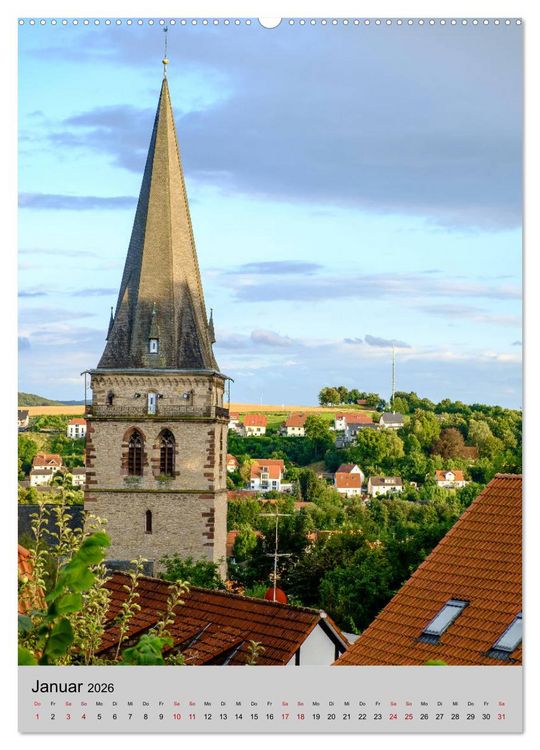 Produktbild: Warburg - Ansichten einer Stadt (Wandkalender 2026 DIN A2 hoch), CALVENDO Monatskalender