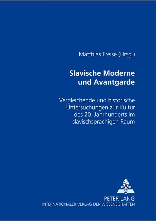 Produktbild: Slavische Moderne und Avantgarde