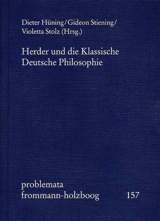 Bild vom Artikel Herder und die Klassische Deutsche Philosophie vom Autor Dieter Hüning