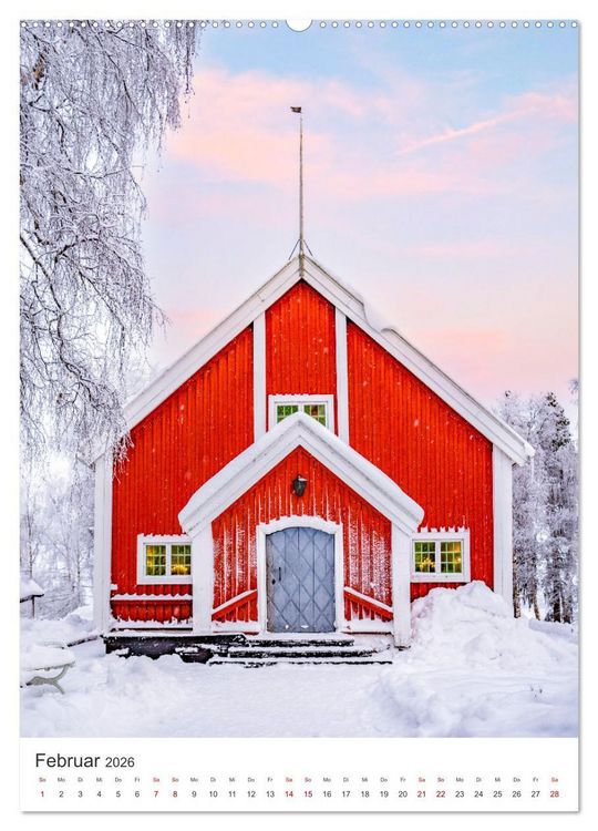 Produktbild: Traumparadies Schweden (Wandkalender 2026 DIN A2 hoch), CALVENDO Monatskalender