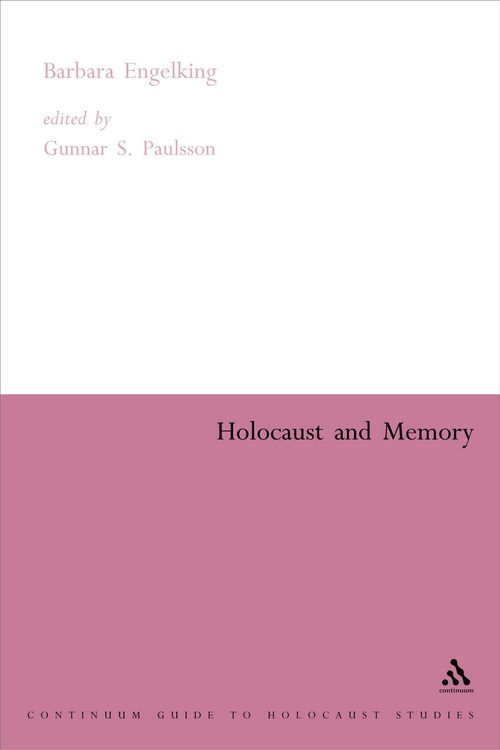 Produktbild: Holocaust and Memory