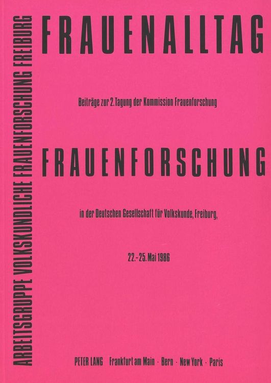 Produktbild: Frauenalltag - Frauenforschung