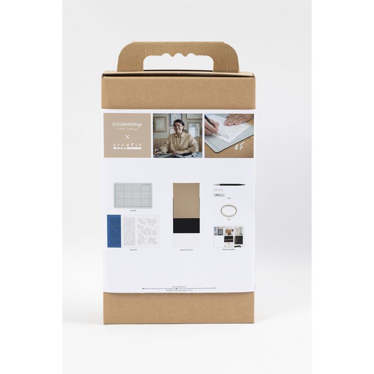 Produktbild: Creativ Company Kreativ Set Papierkunst, Bilder zum Aush&auml;ngen, Creme