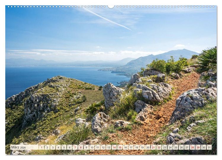 Produktbild: Sizilien: Trauminsel im Mittelmeer (hochwertiger Premium Wandkalender 2026 DIN A2 quer), Kunstdruck in Hochglanz