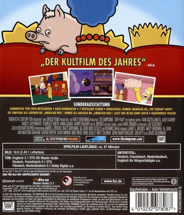 Produktbild: Die Simpsons - Der Film